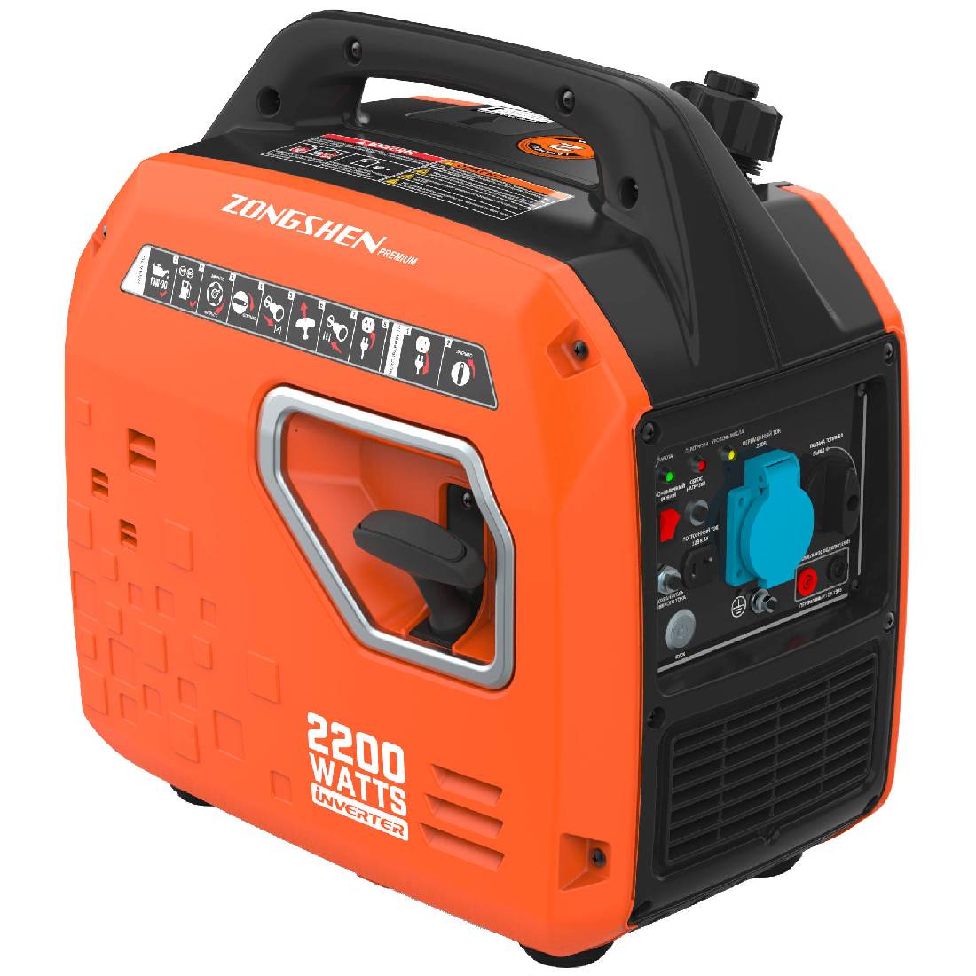 Генератор бензиновый ZONGSHEN BQH 2200 E,