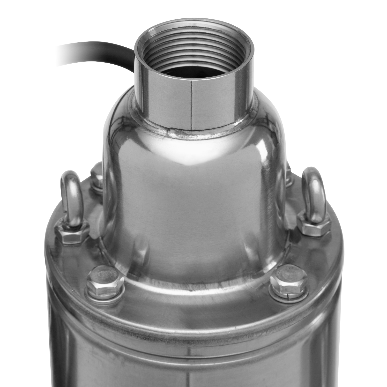 Скважинный насос DWS-4-100, винтовой, диаметр 4", 800 Вт, 1700 л/ч, напор 100 м Denzel, 97252
