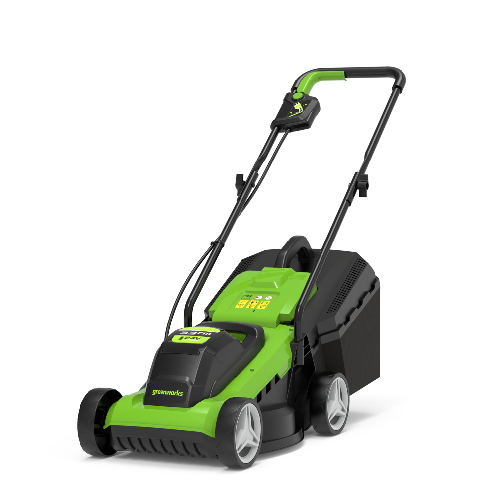 Купить Газонокосилка Greenworks G24LM33k2, 24v, 33 см в Кирове