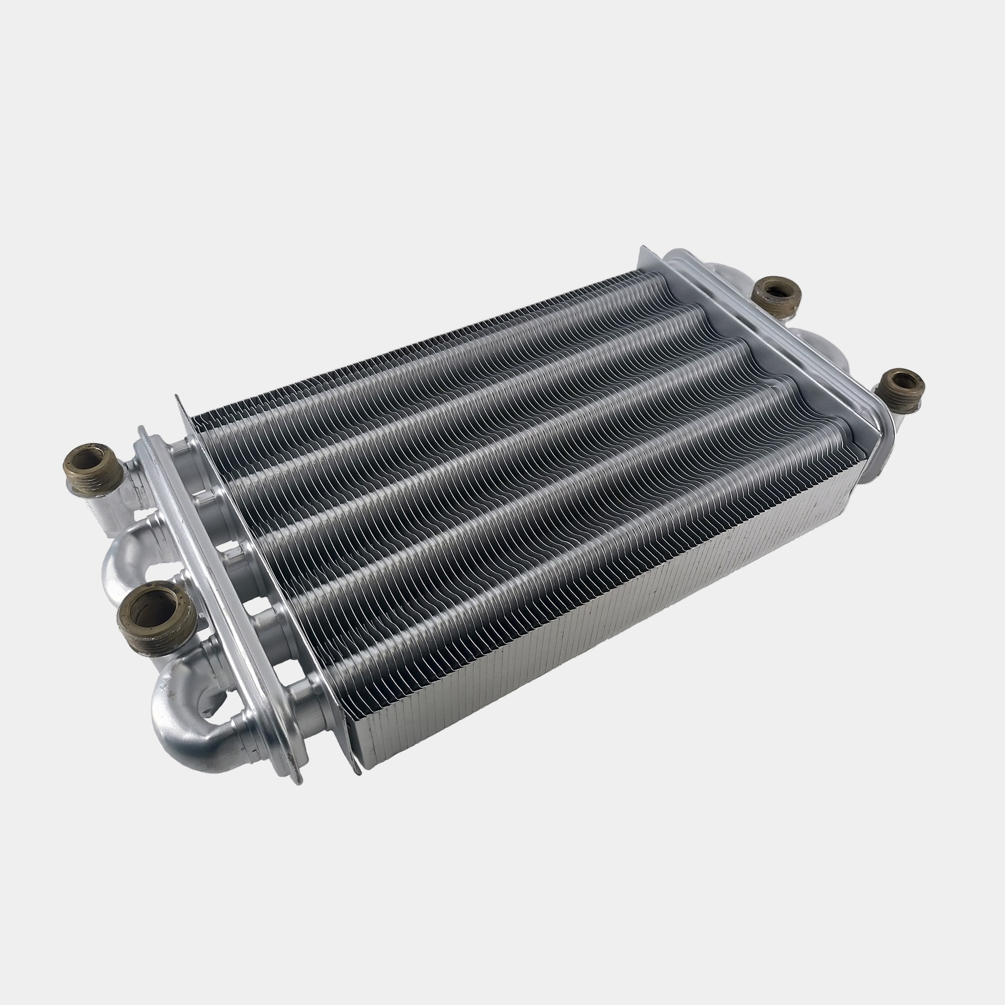 Теплообменник битермический Fondital Victoria, Protherm Leopard 270 мм аналог 0020025297