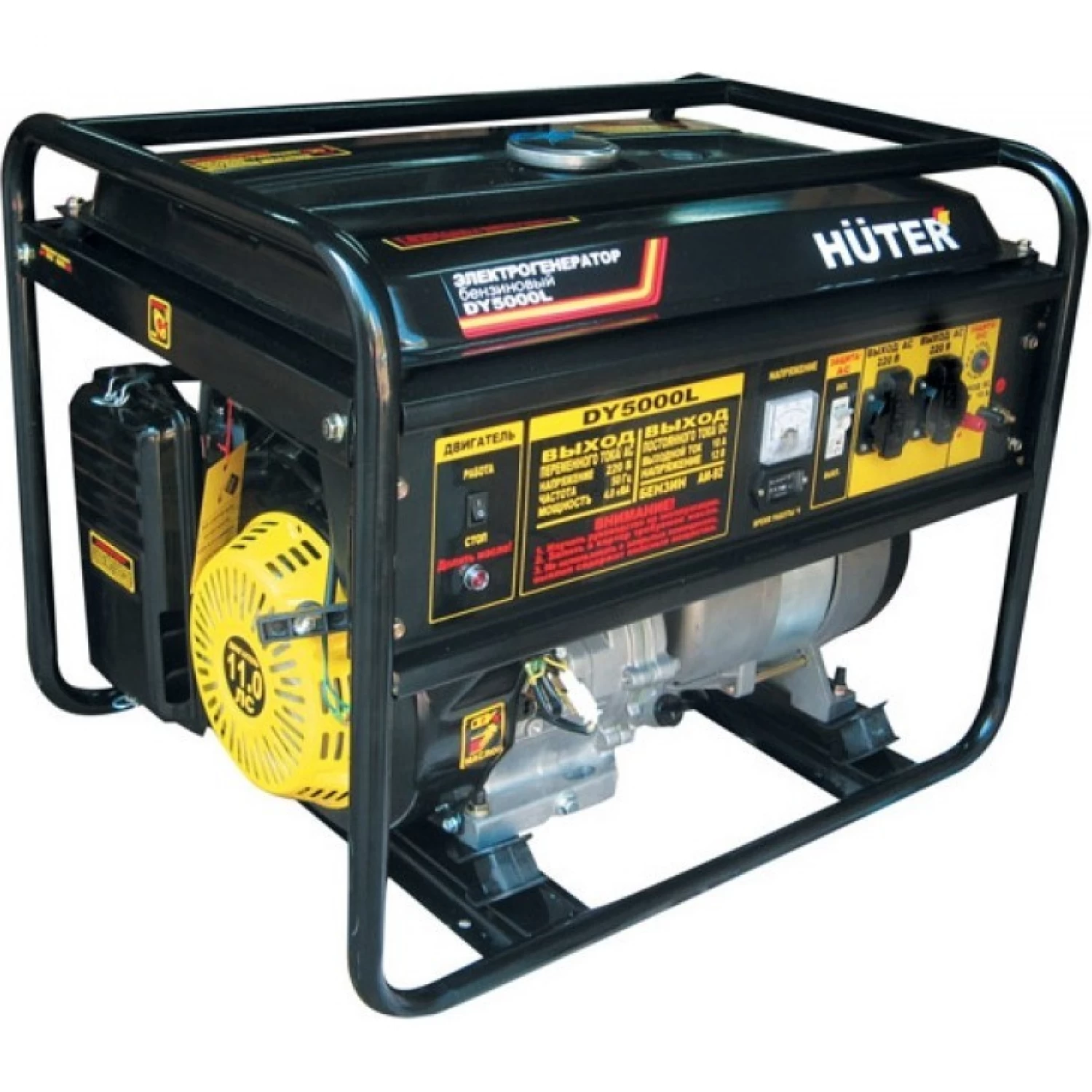 Портативный бензогенератор HUTER DY5000L 64/1/5