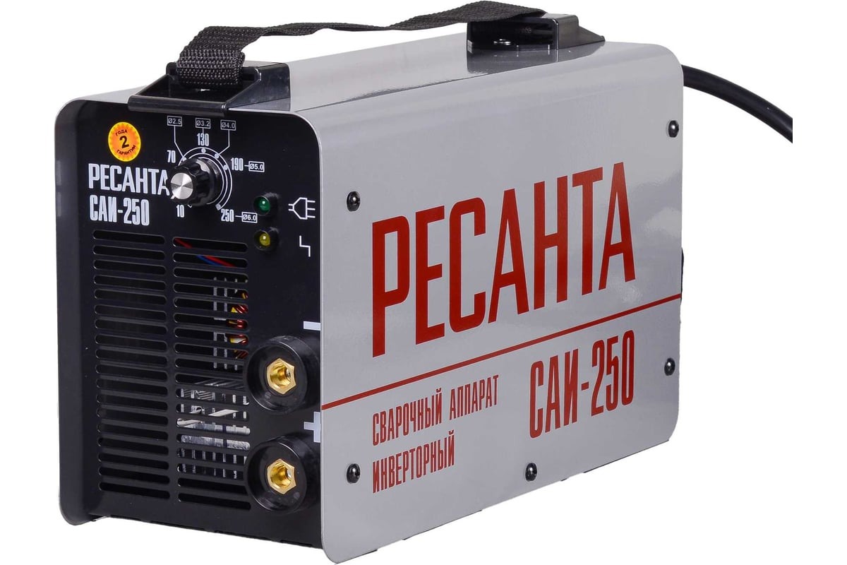 Сварочный аппарат РЕСАНТА САИ-250 в кейсе, 65/23